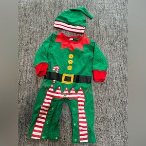Elf outfit size 3-6 month